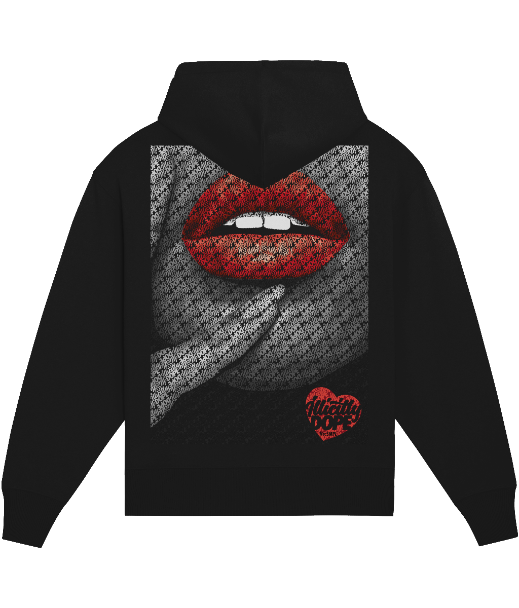 Red Lips - Oversize Hoody