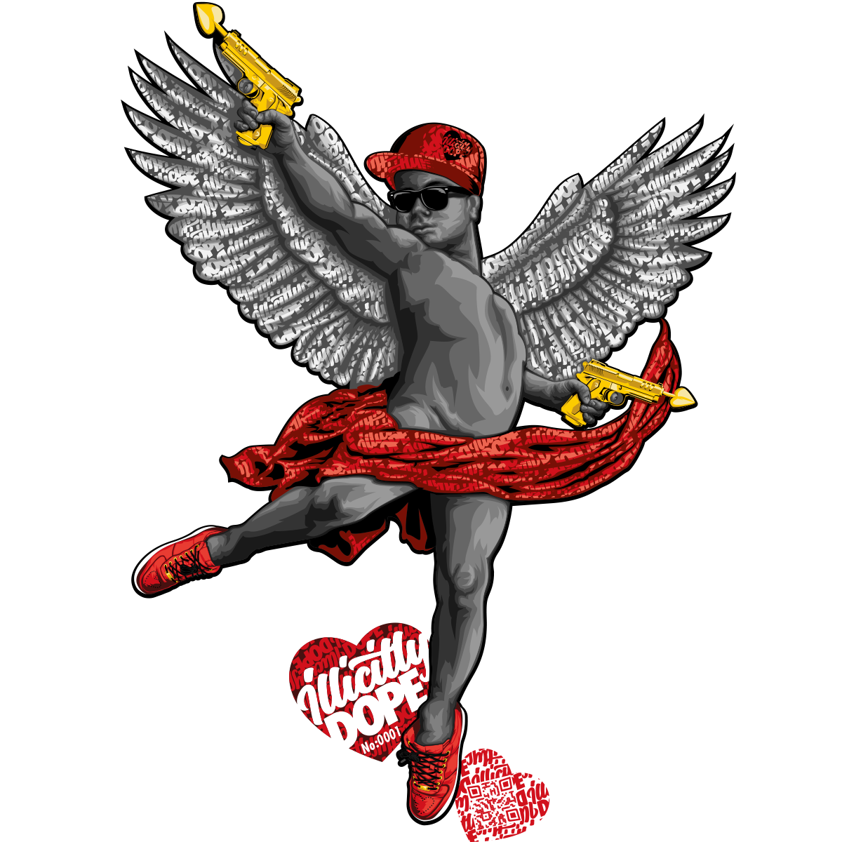 Killer Cupid - Oversize Hoody