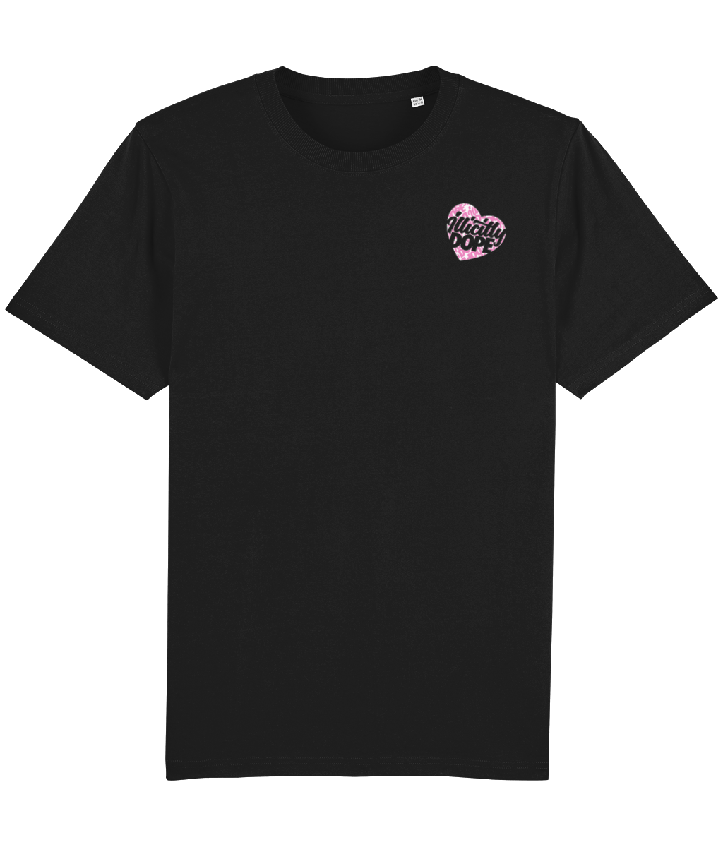 Pink Heart Logo T - Printed